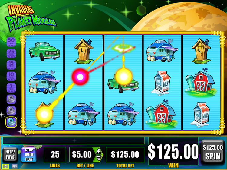 Invaders From Planet Moolah Jackpot